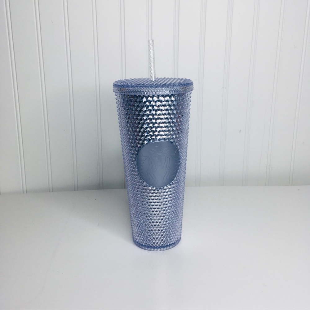 Starbucks 2019 Venti Platinum Silver Studded Cup.